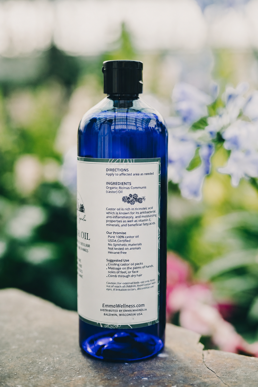 Organic Hexane Free Castor Oil