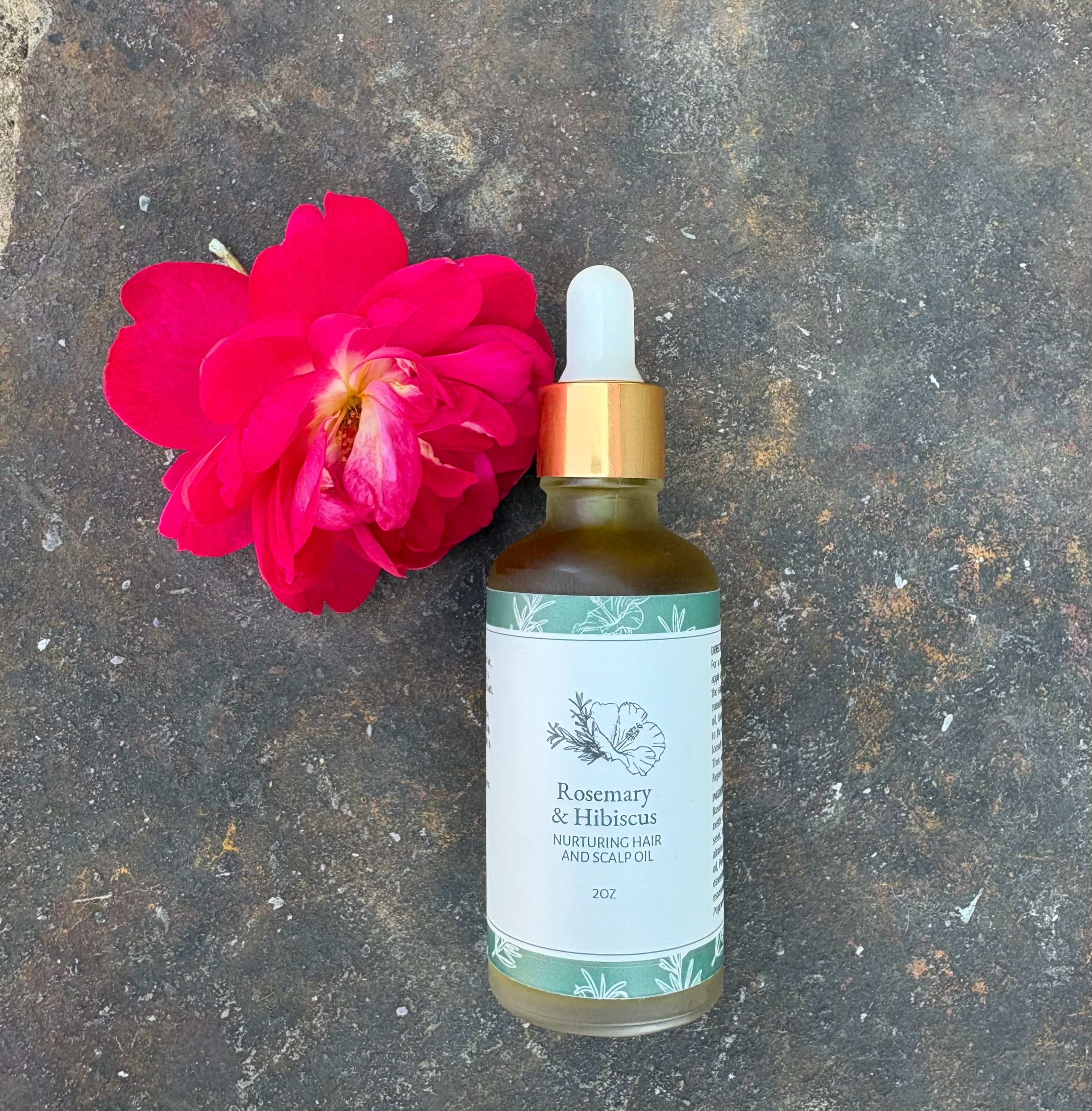 Rosemary & Hibiscus Nurturing Hair and Scalp Oil