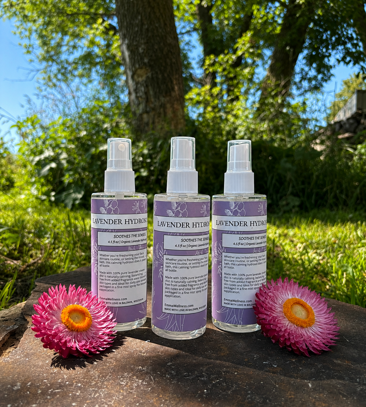 Organic Lavender Hydrosol Spray