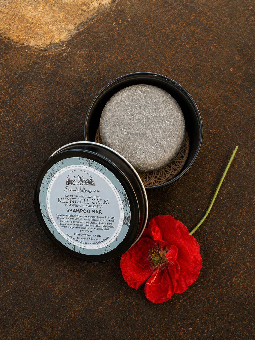Melce Soothing Bar Shampoo 2本セット Midnight Calm Shampoo Bar – EmmaWellness.com