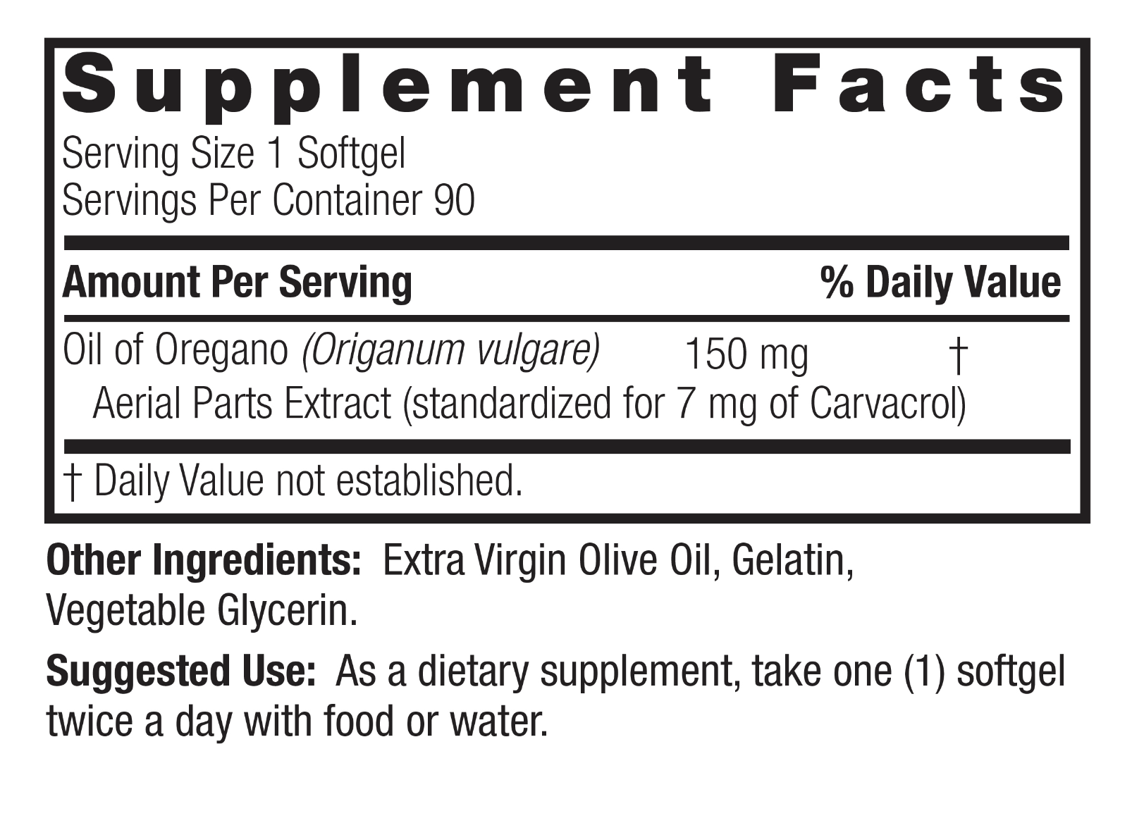Oil of Oregano