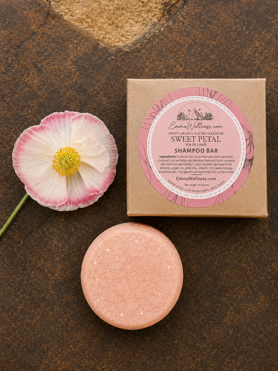 Sweet Petal Shampoo Bar
