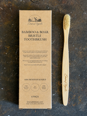 Bamboo & Boar Bristle Toothbrush