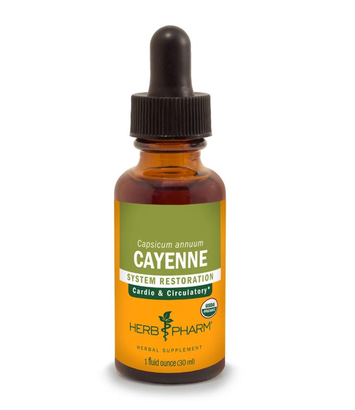 Organic Cayenne Liquid Extract 1oz