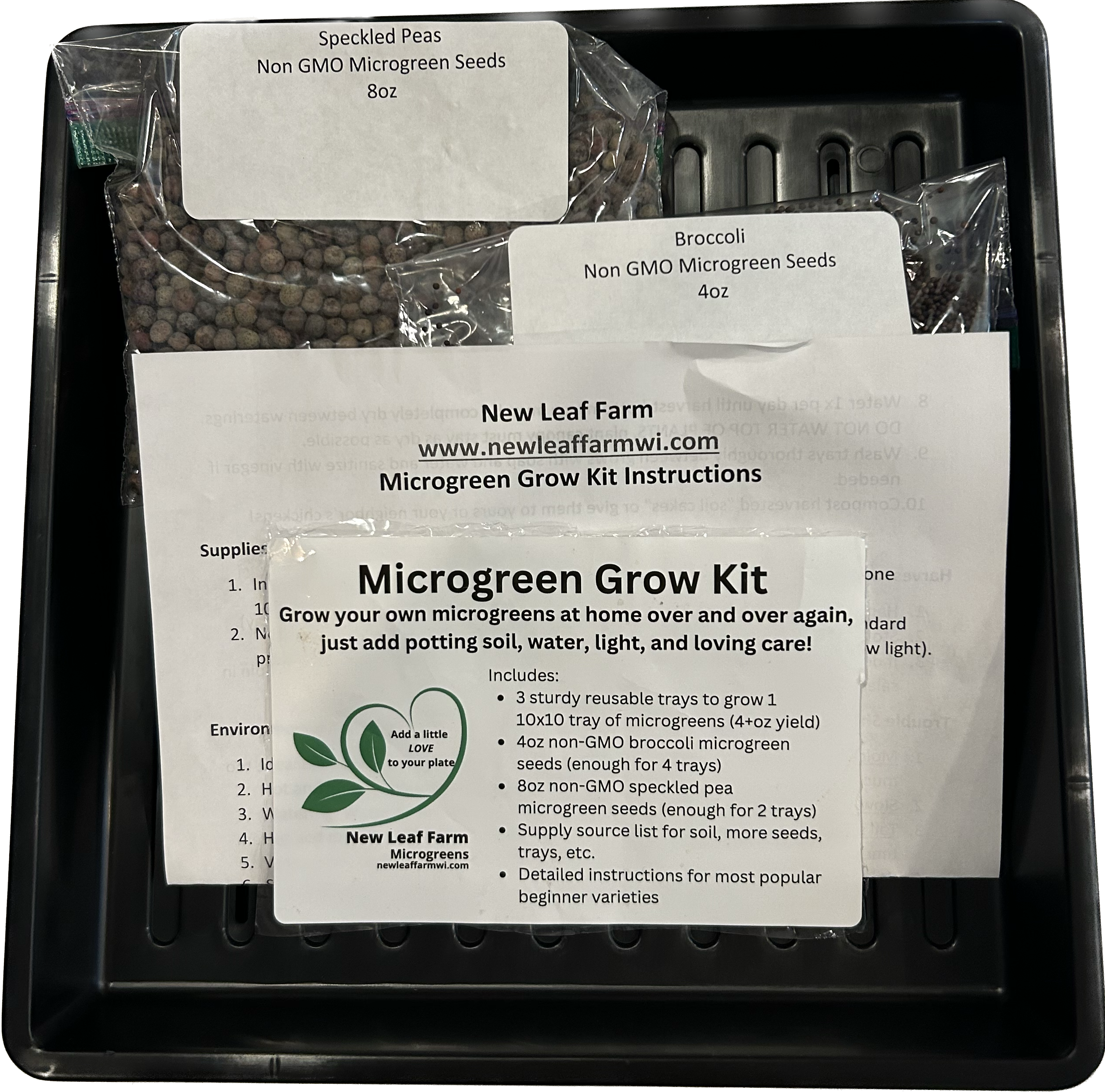 Microgreen Grow Kit