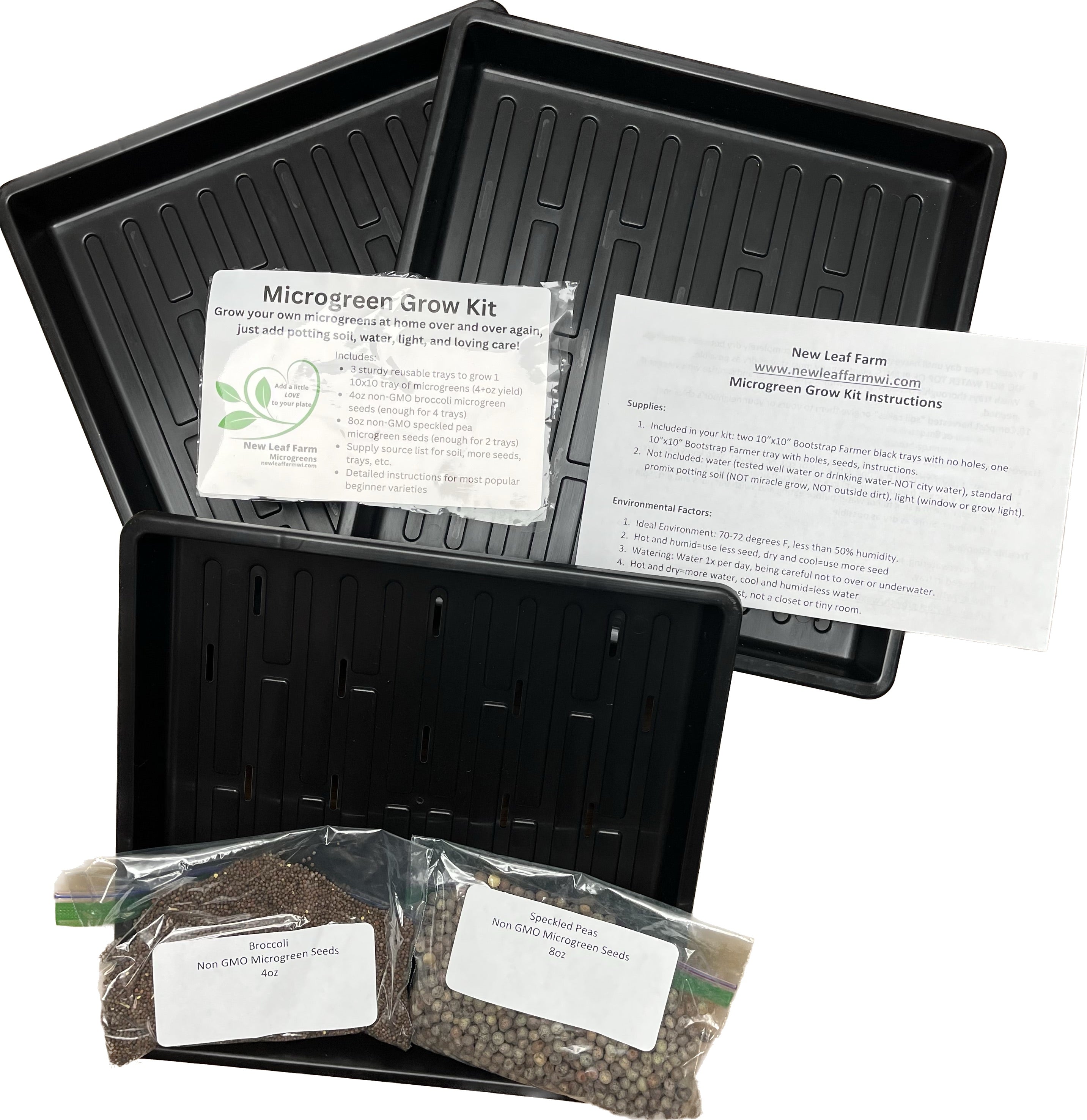 Microgreen Grow Kit